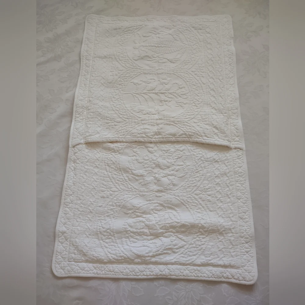 Williamsburg Ellery Homestyle Portugal Cotton Matelasse King Long Pillow Sham